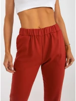 Kalhoty LK SP 507801 1.06X tmavě oranžová Kalhoty LK SP 507801 1.06X tmavě oranžová