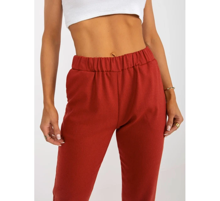 Kalhoty LK SP 507801 1.06X tmavě oranžová Kalhoty LK SP 507801 1.06X tmavě oranžová