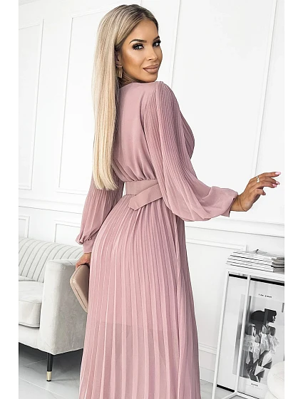 Plisované šaty KLARA  model 22110015 - numoco