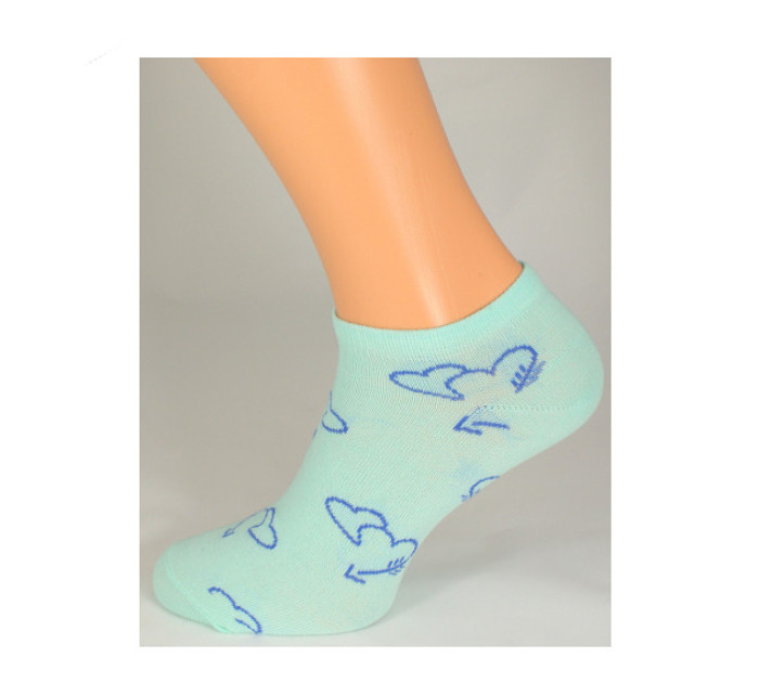 Dámské vzorované ponožky Bratex 0242