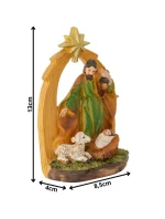 VÁNOČNÍ BETLÉM STÁJ SVATÁ RODINA 13CM JOSEF