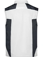 Daiber JN 845 Pracovní vesta - Strong 02.0845 white/carbon
