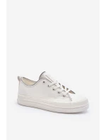 Dámské tenisky s platformou Big Star LL274A177 bílé Dámské tenisky s platformou Big Star LL274A177 bílé