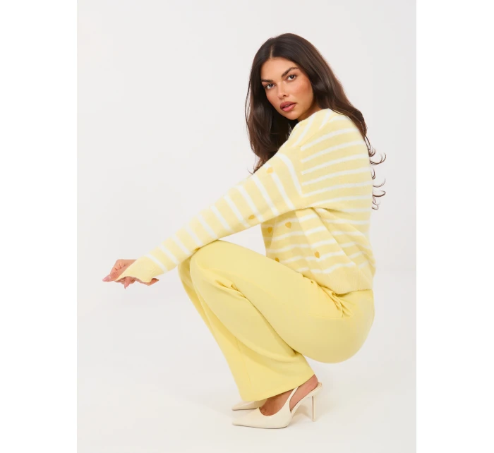 Jumper PM SW J021.75 světle žlutý