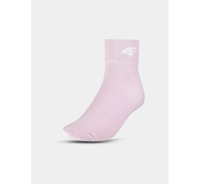 Dívčí ponožky casual nad kotník (3 Pack) 4F - multibarevné Dívčí ponožky casual nad kotník (3 Pack) 4F - multibarevné