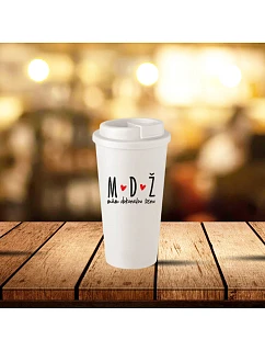 MÁM  bílý termohrnek 475 ml model 22163629 - Giftela