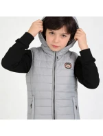 Hood EO 233 Jr šedá vesta model 21187877 - Geographical Norway Hood EO 233 Jr šedá vesta model 21187877 - Geographical Norway