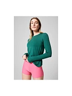 Koszulka CASALL Delight Crew Neck Long Sleeve zielony Koszulka CASALL Delight Crew Neck Long Sleeve zielony