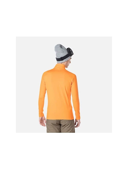Koszulka Rossignol Classique 1/2 Zip pomarańczowy pánské