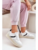 Nízké Dámské Tenisky Na Platformě Bílé model 21689152 - EVENTO Nízké Dámské Tenisky Na Platformě Bílé model 21689152 - EVENTO