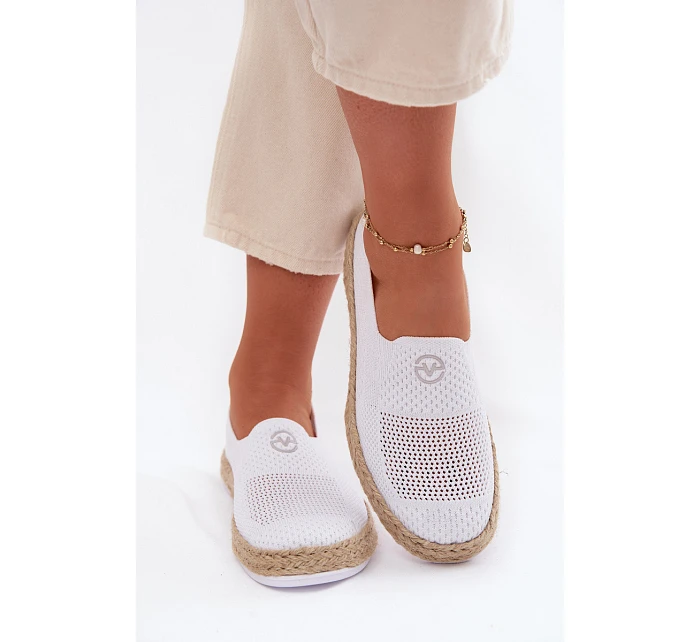 Dámské espadrilky model 22067174 Bílé - VINCEZA