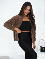 Bluza CS BL model 21920765 ciemny bezowy - FPrice Bluza CS BL model 21920765 ciemny bezowy - FPrice