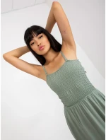 Sukienka model 21156163 pistacjowy - FPrice Sukienka model 21156163 pistacjowy - FPrice