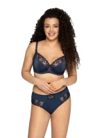 Dámské kalhotky brazilky AV model 16223972 NAVY BLUE - Ava