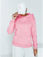 Dámská mikina BASIC s kapucí růžová model 21962140 - Dstreet Dámská mikina BASIC s kapucí růžová model 21962140 - Dstreet