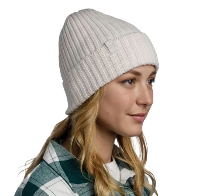 Pletená čepice  Beanie model 21394462 - Buff