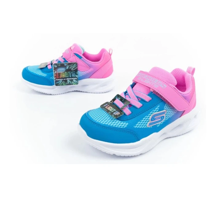 Boty Skechers S Lights-Skechers Sola Jr 303714N/HPBL Boty Skechers S Lights-Skechers Sola Jr 303714N/HPBL