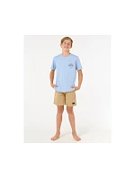 Dětské tričko RIP CURL STAPLE TEE – BOY, modré Dětské tričko RIP CURL STAPLE TEE – BOY, modré