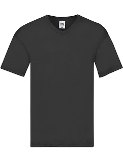 Fruit of the Loom Original V-Neck T Pánské tričko s výstřihem do V 16.1426 black