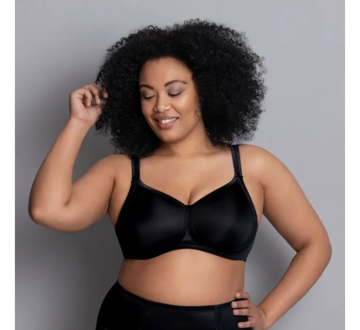 Lace Rose soft podprsenka s pěnovou výztuží 5618 black - RosaFaia Lace Rose soft podprsenka s pěnovou výztuží 5618 black - RosaFaia