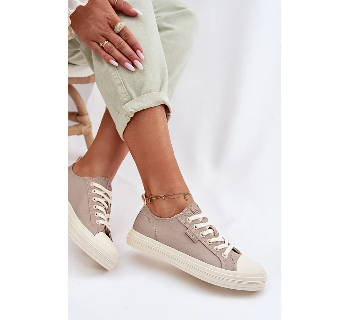 Dámské tenisky Big Star model 22042673 Šedé - Big Star Shoes Dámské tenisky Big Star model 22042673 Šedé - Big Star Shoes