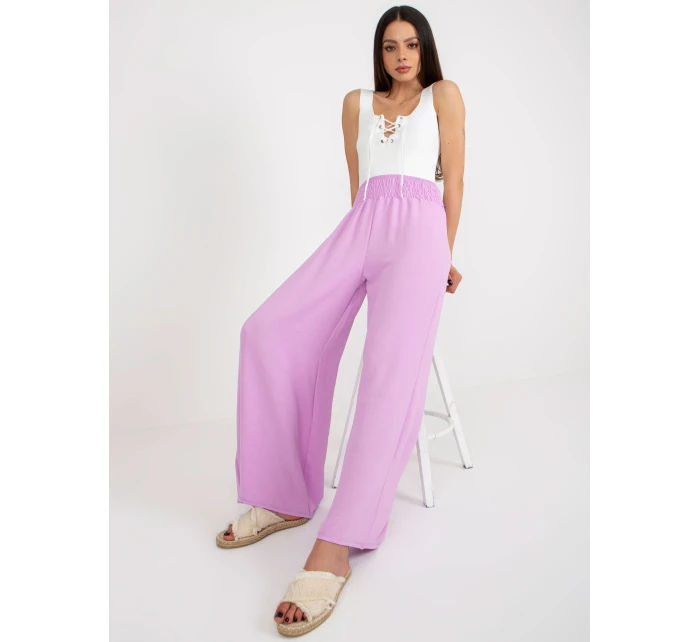 Kalhoty DHJ SP 8390.70 světle fialové Kalhoty DHJ SP 8390.70 světle fialové