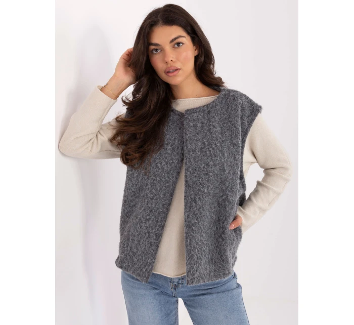 Kamizelka IT KZ model 21334750 ciemny szary - FPrice Kamizelka IT KZ model 21334750 ciemny szary - FPrice