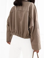 Bunda MI KR 931733.99 tmavě béžová Bunda MI KR 931733.99 tmavě béžová