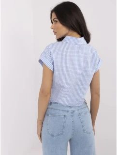 Košile NM BZ KA 01147.62P bílo-modrá