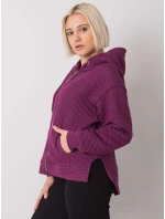 Mikina RV BL 7451.23 tmavě fialová