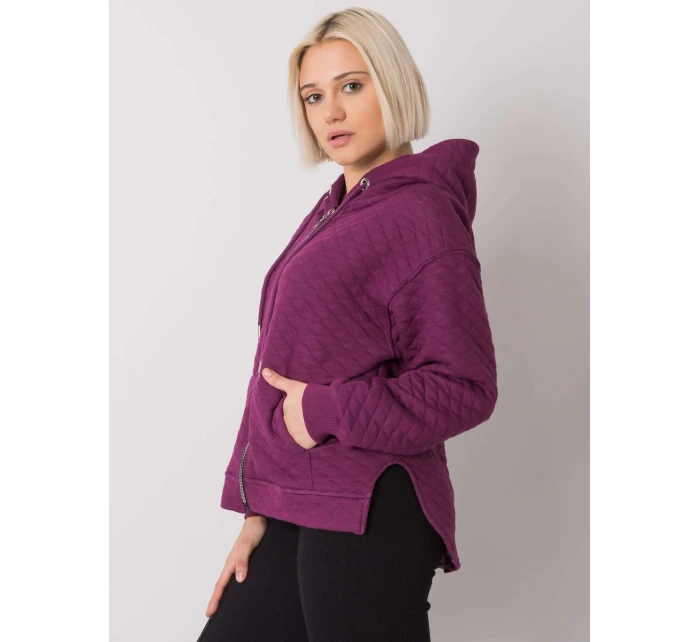 Mikina RV BL 7451.23 tmavě fialová