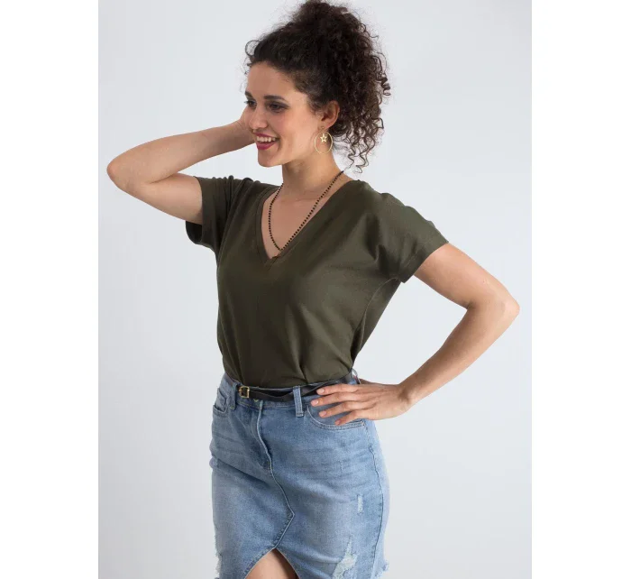 Tričko RV TS 4832.40P khaki