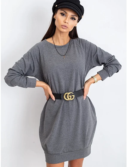 Šaty RV TU model 14820500 tmavě šedá - FPrice