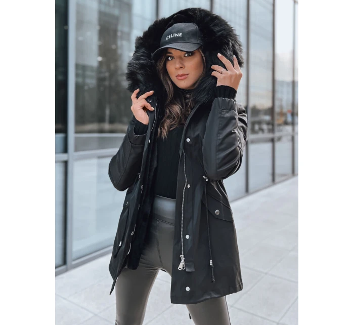 Dámská zimní bunda parka GARNET černá FashionStreet TY3957