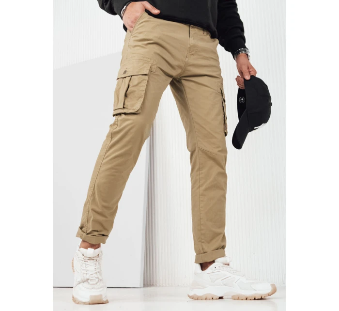 Pánské bojové kalhoty béžové FashionStreet UX4254