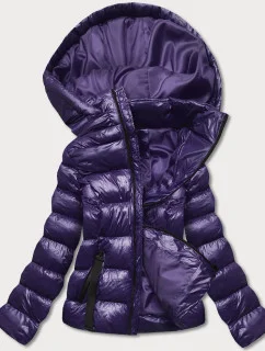 Tmavě modrá dámská zimní sportovní bunda (5m782-215)