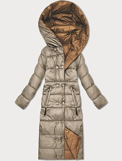 oboustranná zimní bunda v délce ke kolenům model 21479089 - MINORITY