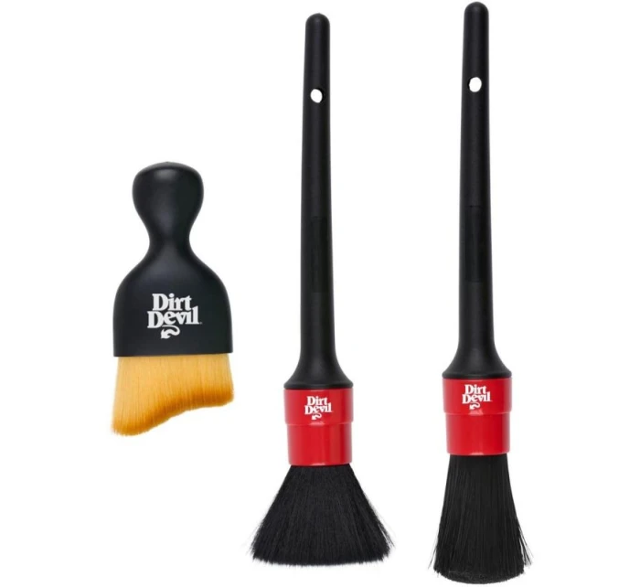 SADA KARTÁČŮ NA ČIŠTĚNÍ AUTOMOBILŮ 3 KUSY DIRT DEVIL