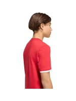 Adidas Dětské tričko Entrada 26 Tee červená JZ6674 Adidas Dětské tričko Entrada 26 Tee červená JZ6674
