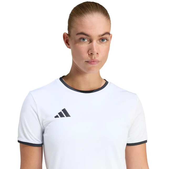 Adidas dámský dres Entrada 26 Jersey bílý JZ2497 Adidas dámský dres Entrada 26 Jersey bílý JZ2497
