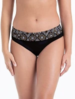 Style Chiara Bottom kalhotky 8447-0 černo/zlatá - Anita Classix