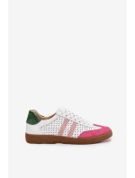 Kožené dámské tenisky model 21757918 - Zazoo