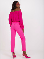 DHJ kalhoty SP model 17265138 fluo růžová - FPrice