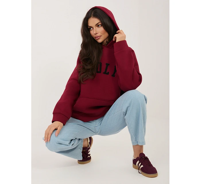 Bluza RV BL model 22076804 bordowy - FPrice Bluza RV BL model 22076804 bordowy - FPrice