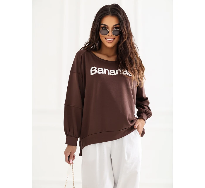 Halenka RV BL A1221.13 tmavě hnědá Halenka RV BL A1221.13 tmavě hnědá