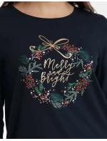 Dámské pyžamo Goldy 40939-59X Námořnická modrá - Henderson Ladies Dámské pyžamo Goldy 40939-59X Námořnická modrá - Henderson Ladies