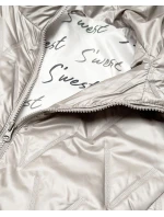 kurtka damska z  Goodlookin jasny beżowy model 22015607 - S'WEST