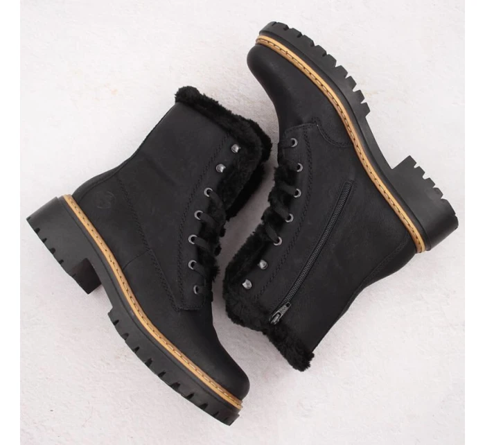 W boty s kožešinou model 20845368 - Rieker W boty s kožešinou model 20845368 - Rieker