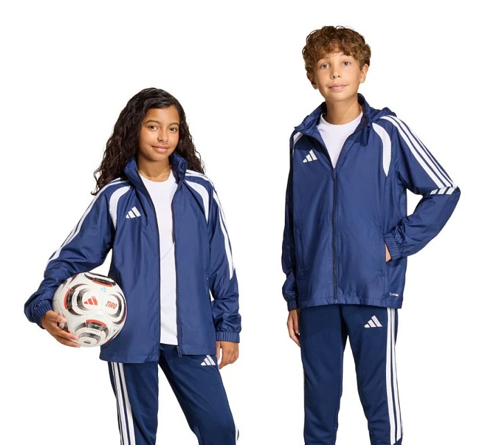 Dětská bunda adidas Tiro 26 League tmavě modrá JY9725