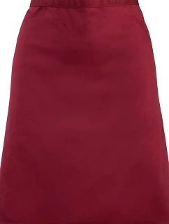 PR 151 Zástěra do pasu krátká "Colours" model 22460692 burgundy - Premier